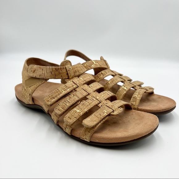 Vionic Shoes - Vionic Harissa Slingback Natural Cork Women's Sandal Size 10